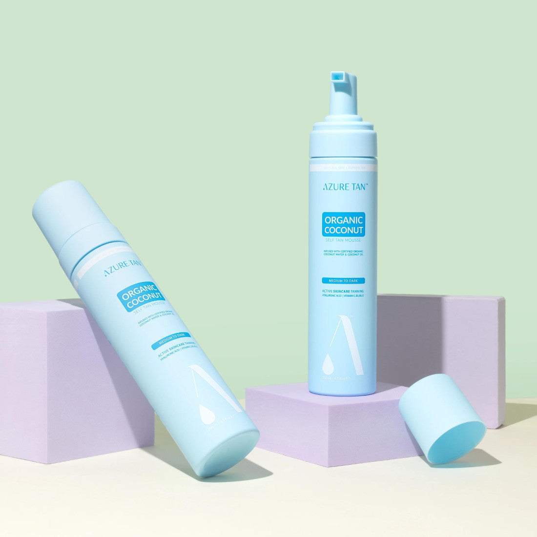 Azure Tan | Organic Coconut - medium to dark tan