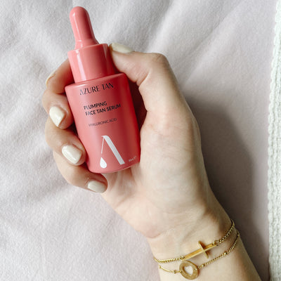 Azure Tan Sérum autobronzant repulpant pour le visage, photo du produit