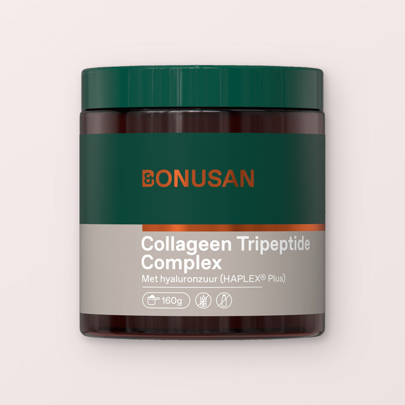Bonusan collageen tripeptide complex huid ondersteunen van binnenuit
