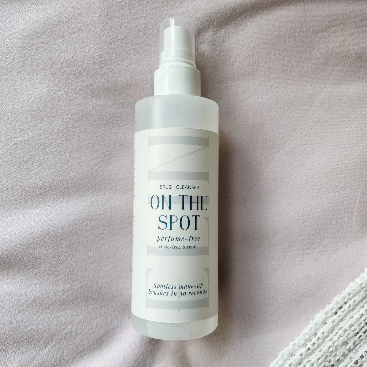 make-up borstels schoonmaken zonder parfum