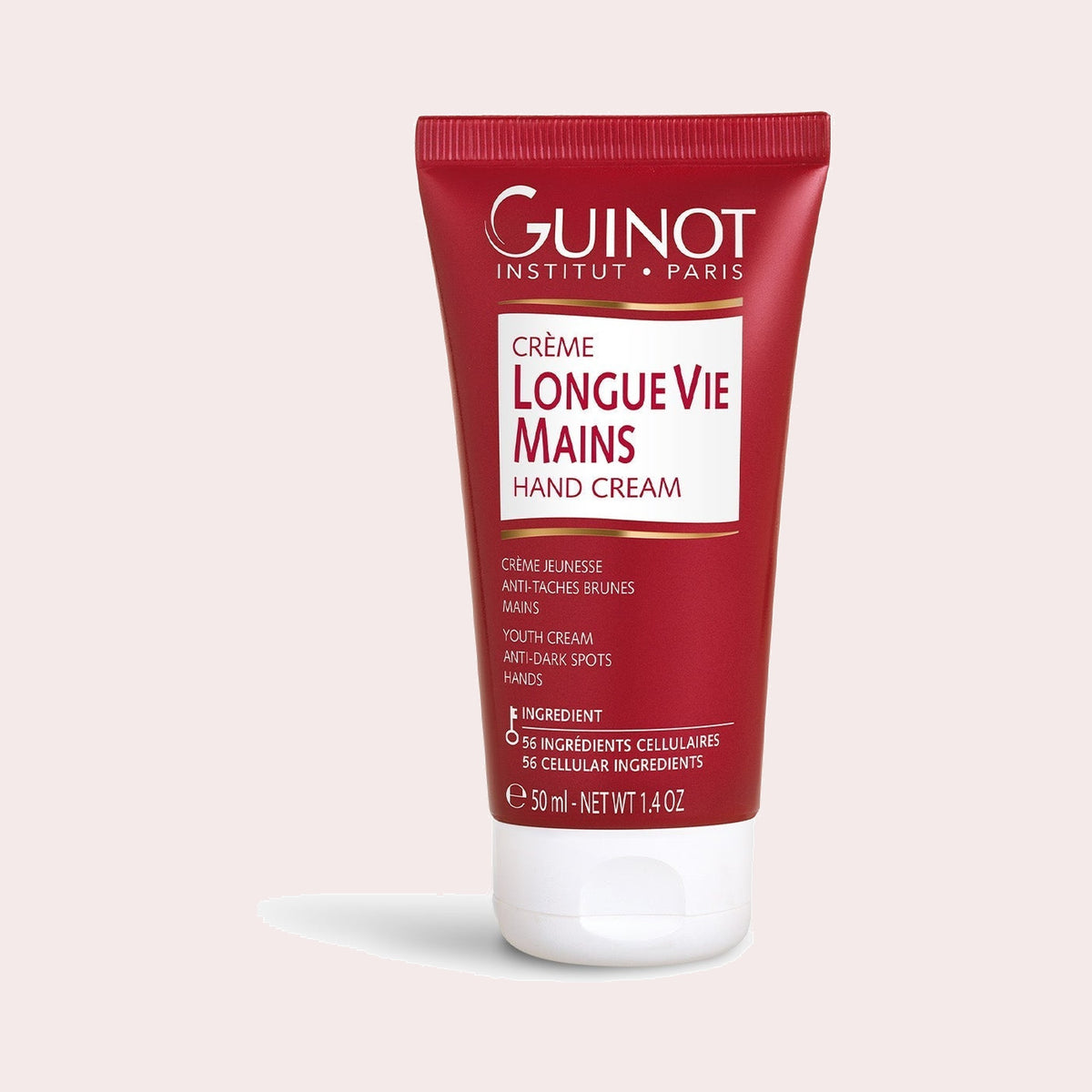Guinot Crème Longue Vie Mains, verjongende handcrème tegen pigmentvlekken