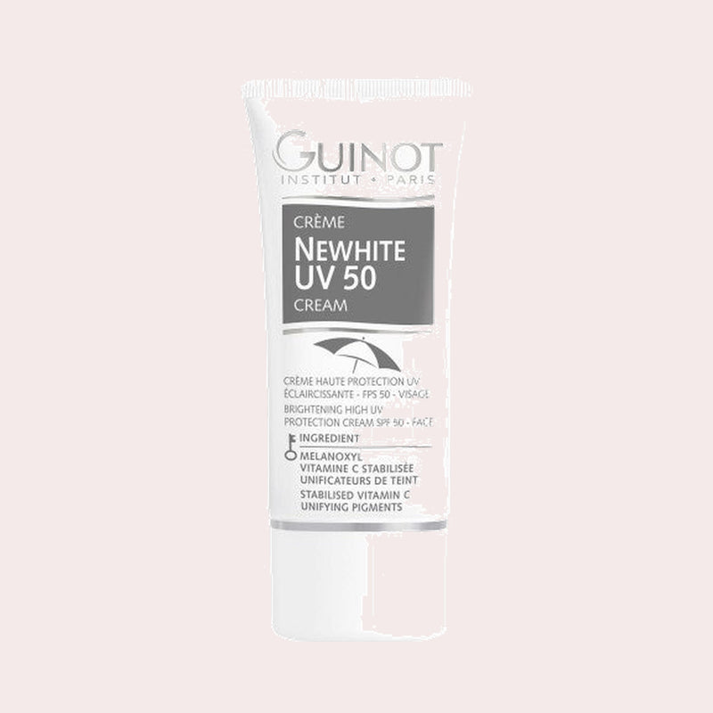 Guinot Crème Newhite UV 50, getinte verhelderende crème met SPF 50