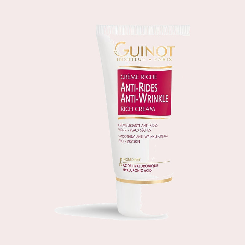 Guinot Crème Riche Anti-Rides, rijke anti-rimpelcrème met hyaluronzuur
