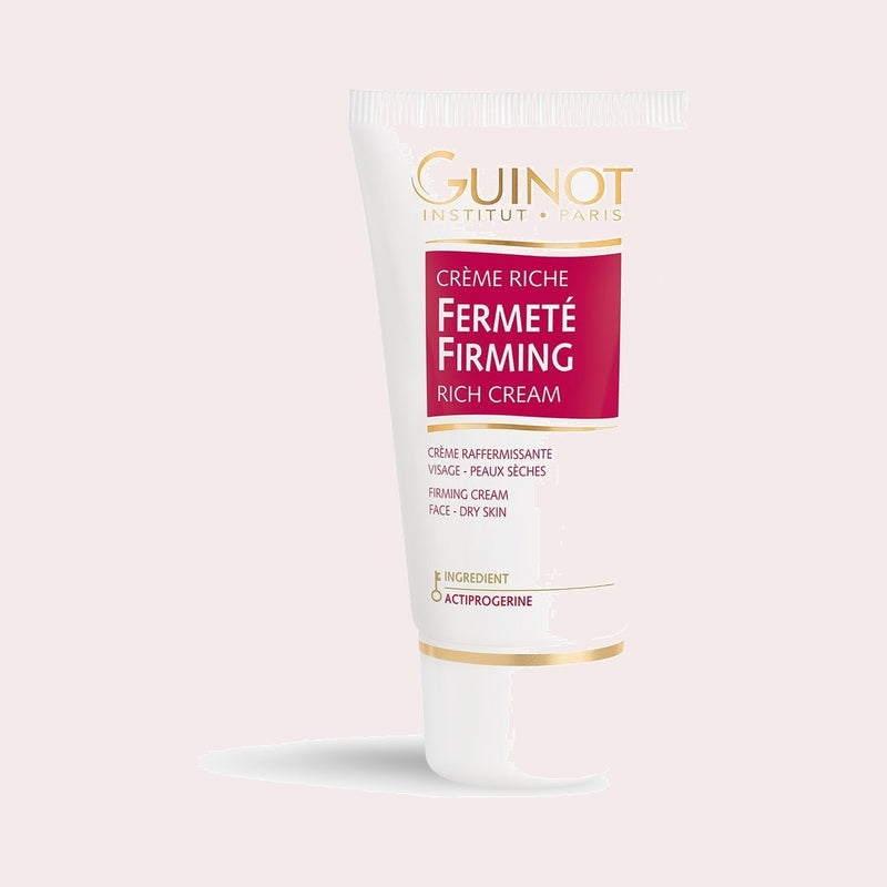 Guinot Crème Riche Fermeté, rijke verstevigende crème voor een droge, vermoeide huid