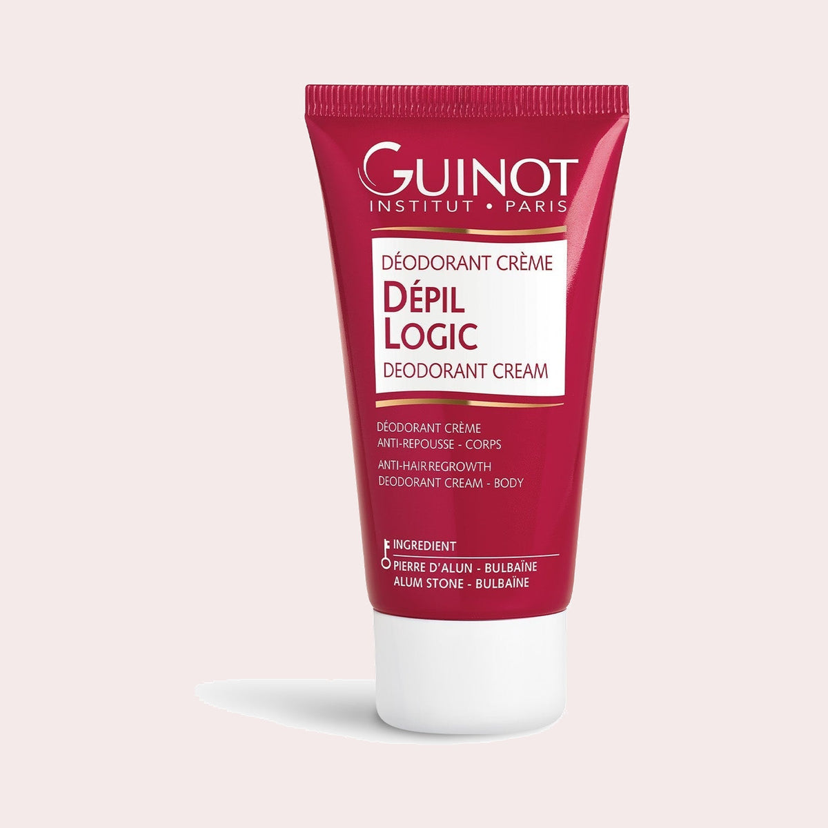 Guinot Déodorant Crème Dépil Logic, deocrème die haargroei in je oksels vertraagt