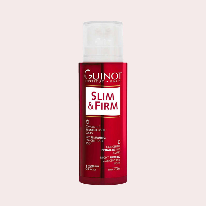 Guinot Double Concentré Slim & Firm, dag- en nachtconcentraat voor slanke lijn en stevigheid