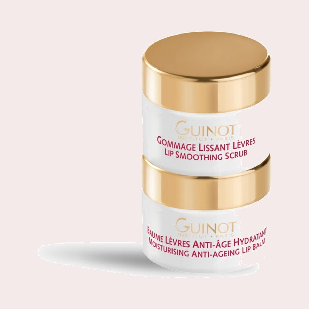 Guinot Duo Lips Care gommage + baume, lipscrub en verjongende lippenbalsem