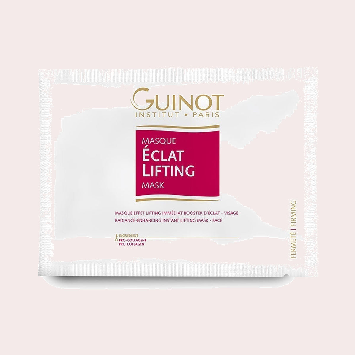 Guinot Masque Eclat Lifting, liftend doekmasker voor meer glans in 10 minuten