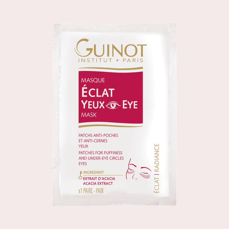 Guinot Masque Éclat Yeux, hydrogel oogpatches tegen wallen en kringen
