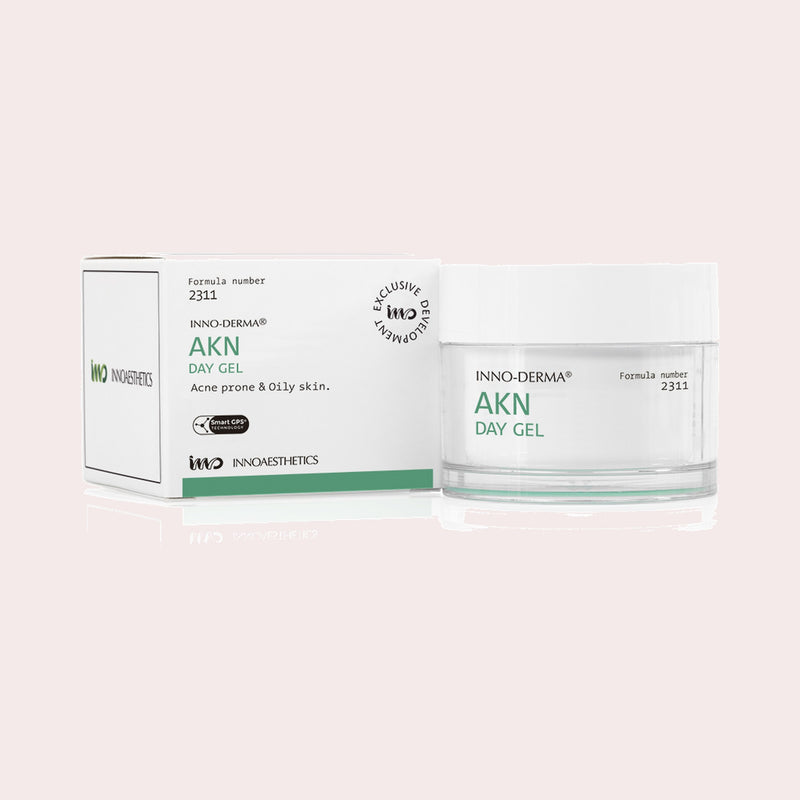 InnoAesthetics Inno-Derma AKN Day Gel, matterende daggel voor een vette huid met onzuiverheden