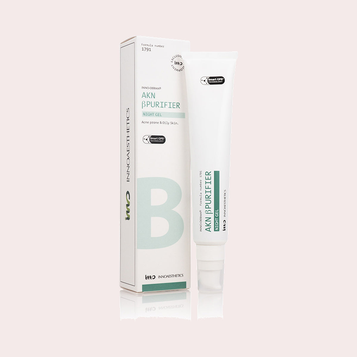 InnoAesthetics Inno-Derma AKN Purifier Night Gel, zuiverende nachtgel voor de vette huid