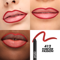 artist color pencil extreme make-up forever lippotlood 412 forever passion