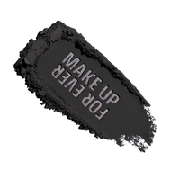 Make Up For Ever Artist Pure Color Eyeshadow 001 Whatever Black, open doosje met spiegel