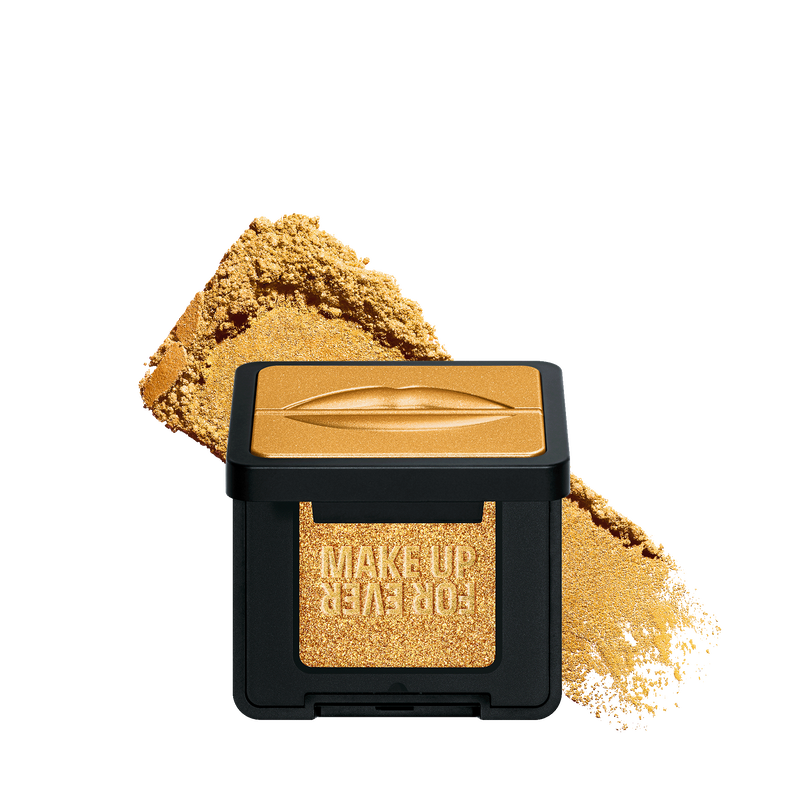 Make Up For Ever Artist Pure Color Eyeshadow 560 Sunset Gold, shimmer oogschaduw