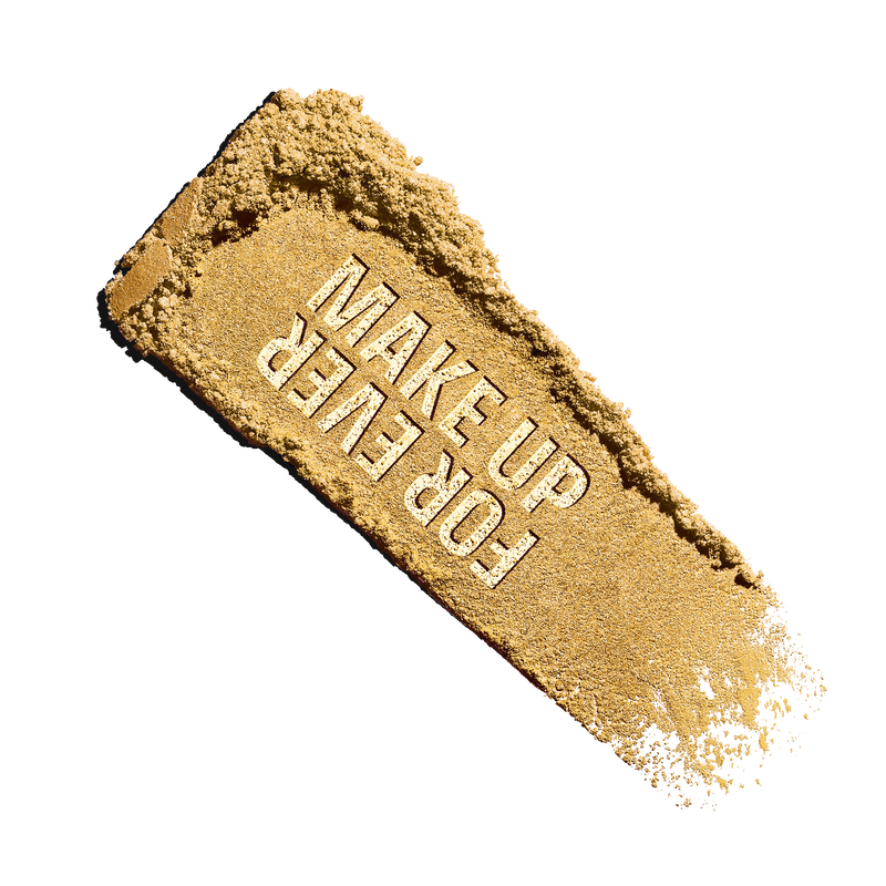 Make Up For Ever Artist Pure Color Eyeshadow 560 Sunset Gold, open doosje met spiegel