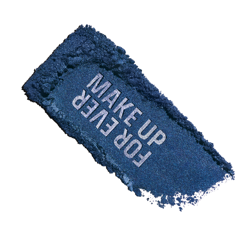 Make Up For Ever Artist Pure Color Eyeshadow 990 Creative Indigo, open doosje met spiegel