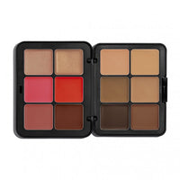 make-up forever - hd skin essentials palette 12 cream foundation en blush make-up