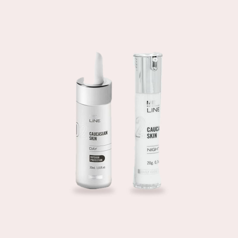 MELINE pigment kuur: Caucasian skin day 02 en night 02