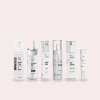 MELINE volledige pigment kuur: gentle foam, dagcrème, nachtcrème, Moist, BB cream en spots