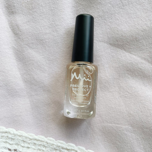 Mii Cosmetics Preserve + protect base coat nagelverharder, productfoto