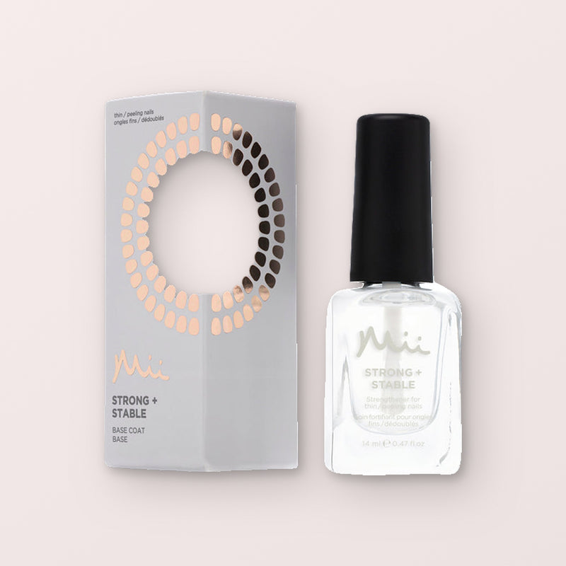 Mii Cosmetics Strong + stable base coat voor dunne, afpellende nagels.