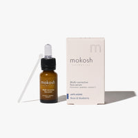 mokosh multi corrective face serum exosomes peptides vitamine c rose blueberry