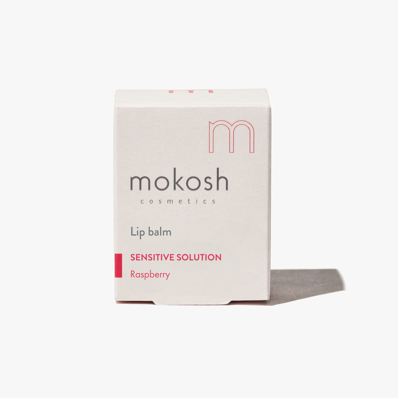 mokosh lip balm raspberry – natuurlijke vegan lippenbalsem frambozenzaadolie