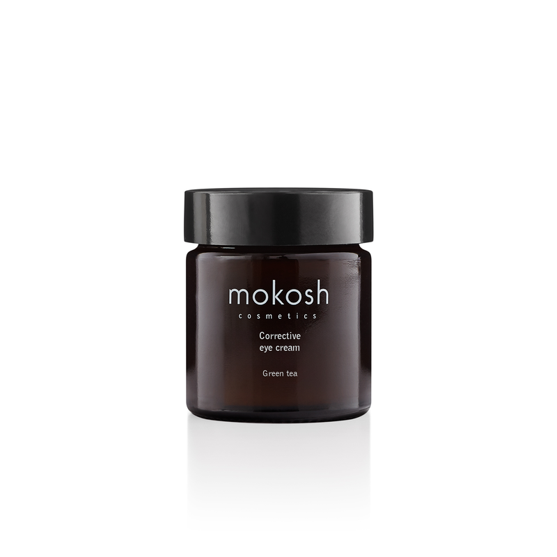mokosh corrective eye cream green tea – vegan oogcrème met groene thee voor een frisse oogopslag