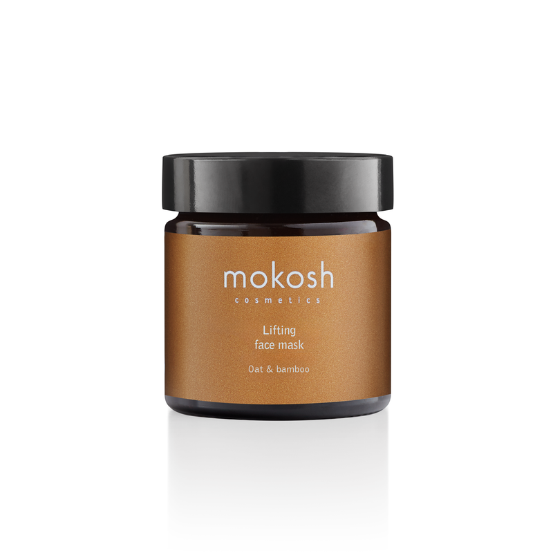 mokosh lifting face mask oat & bamboo – vegan verstevigend gezichtsmasker met haver en bamboe