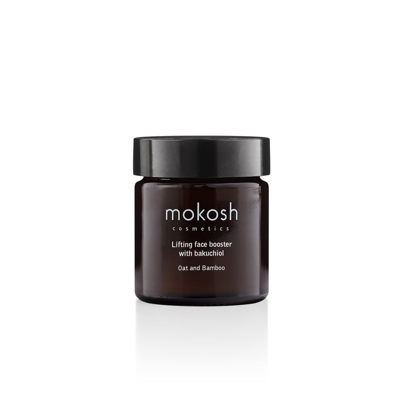 mokosh smoothing face booster with bakuchiol oat & bamboo – vegan booster-serum met bakuchiol, haver en bamboe
