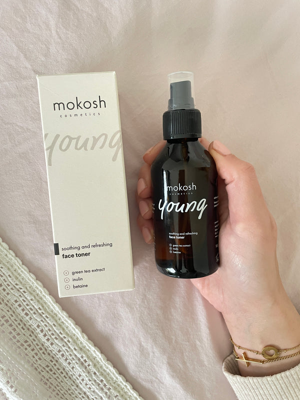 mokosh young soothing refreshing facial tonic lotion toner