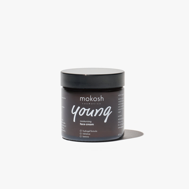 mokosh cosmetics moisturizing face cream youth huidverzorging jeugd