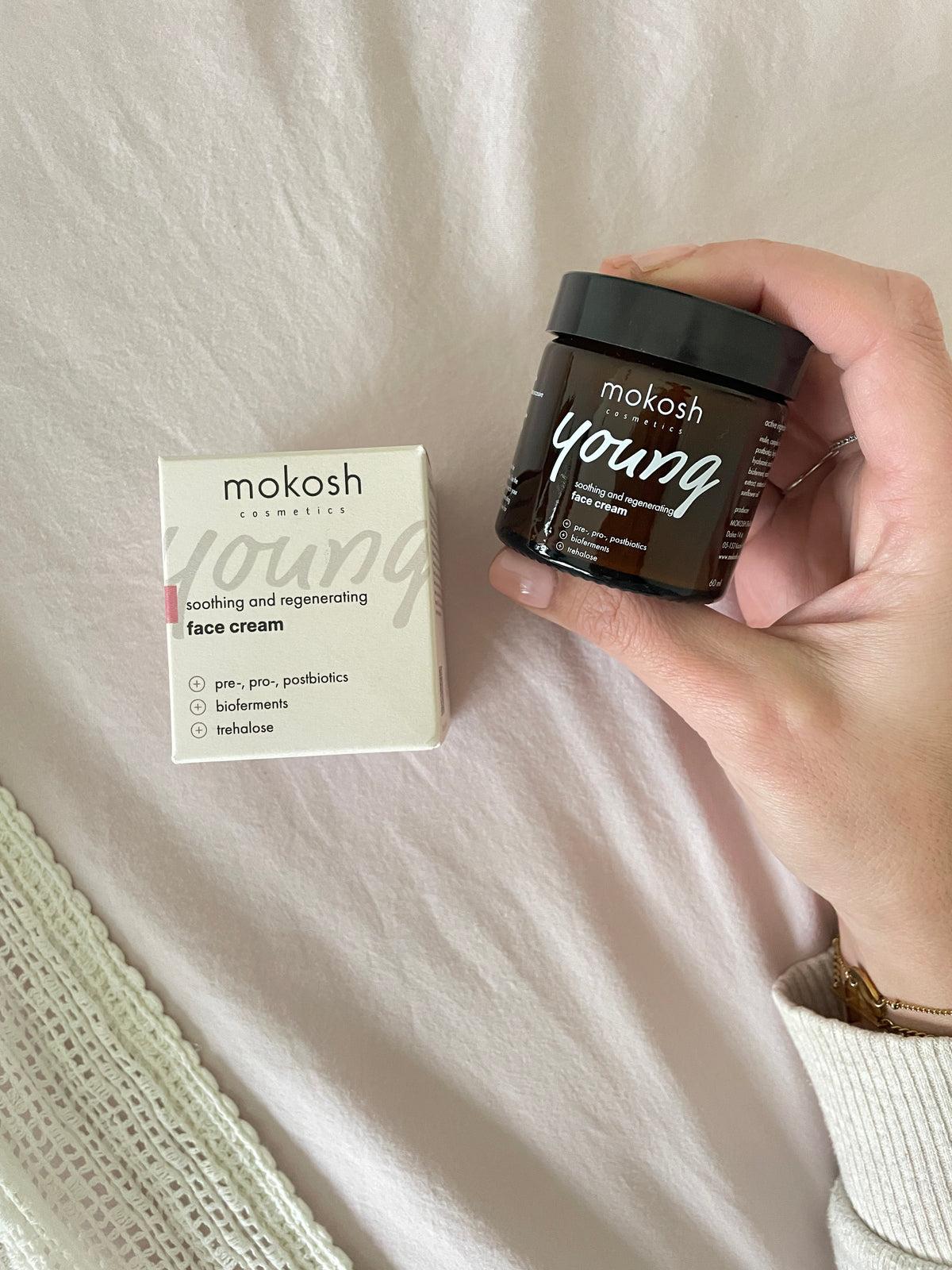 mokosh young kalmerende creme voor een jonge huid jeugdige huid tiener huid