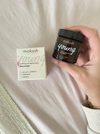 mokosh young kalmerende creme voor een jonge huid jeugdige huid tiener huid