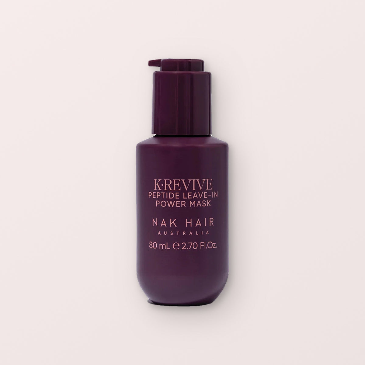 NAK hair K-Revive peptide leave-in power mask