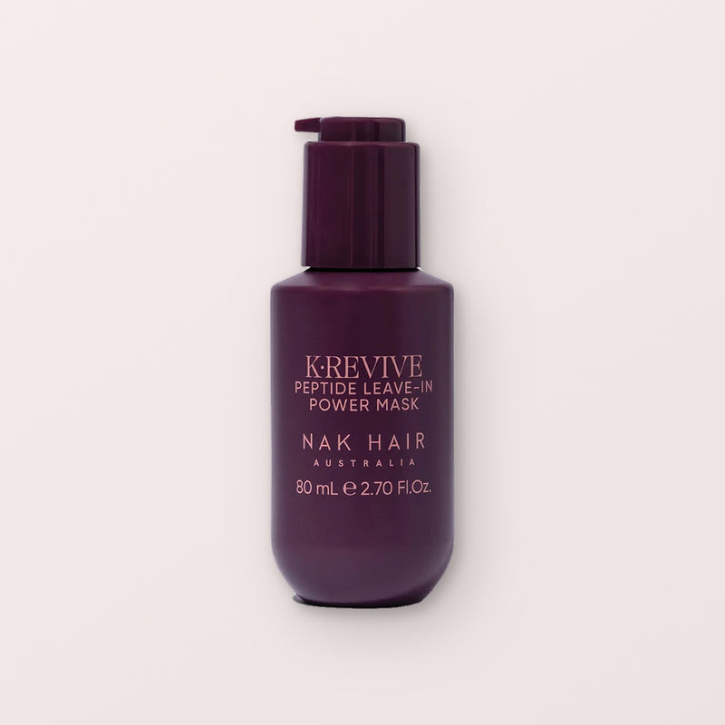 NAK hair K-Revive peptide leave-in power mask