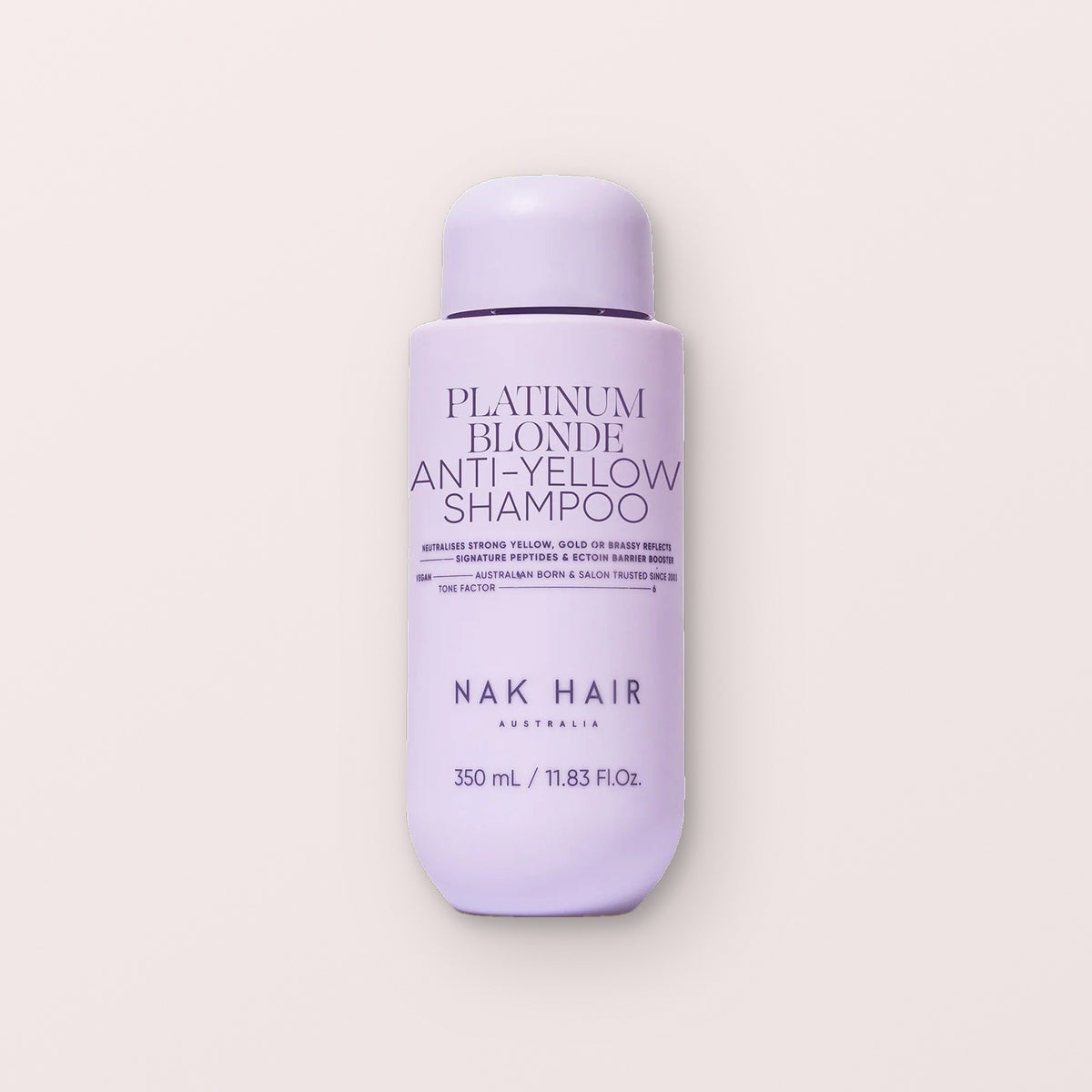 NAK hair Platinum blonde anti-yellow shampoo