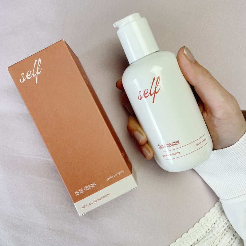 natuurlijke gezichtsreiniger self voor gevoelige huid online kopen