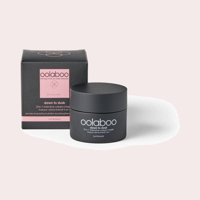 Oolaboo Dawn to Dusk 2-in-1 Intensive Cream Mask, voedende dagcrème en nachtmasker in één