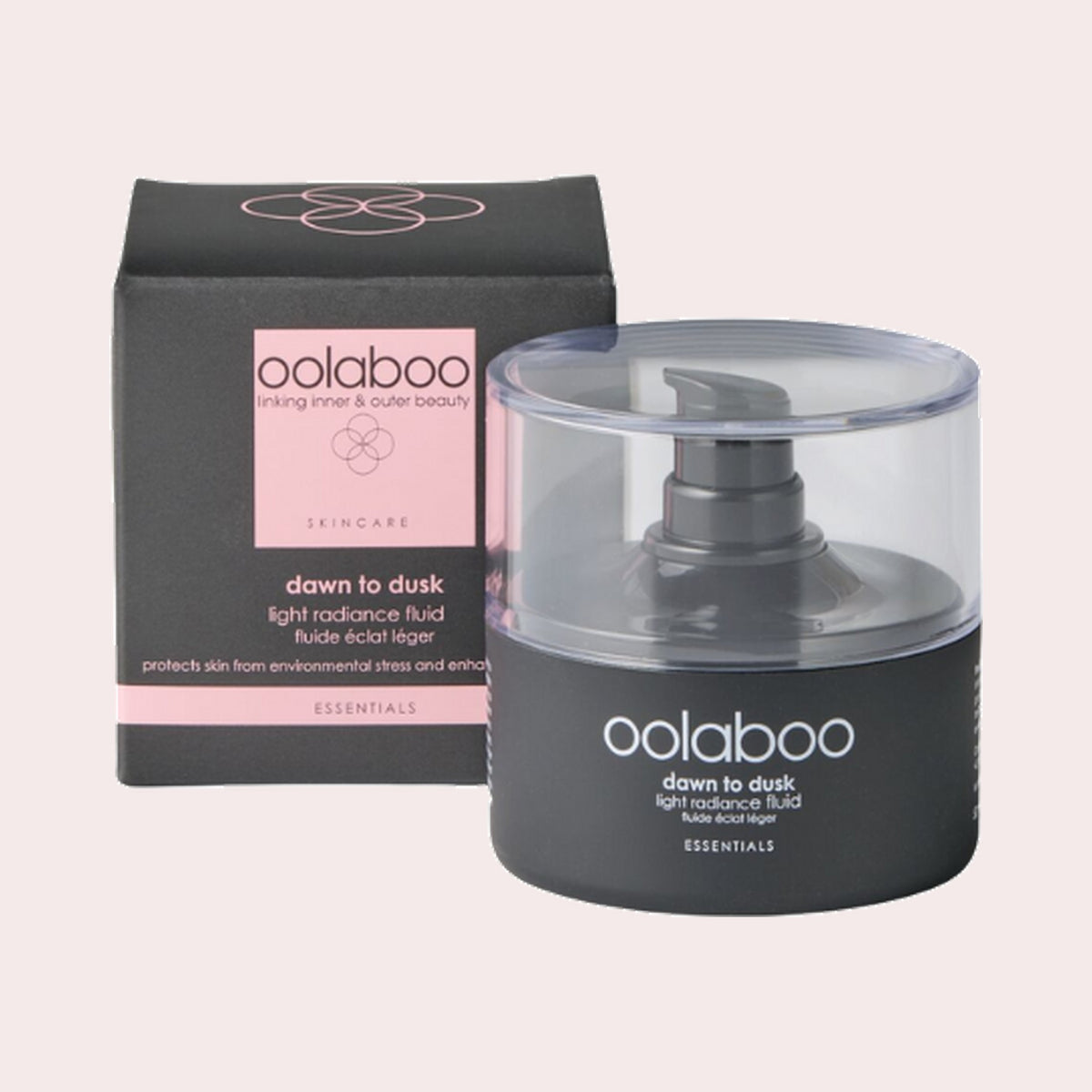 Oolaboo Dawn to Dusk Light Radiance Fluid, lichte hydraterende fluid met bakuchiol