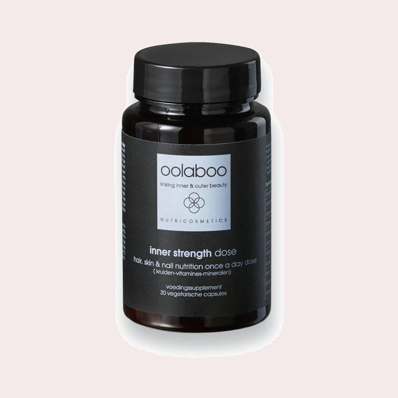 Oolaboo Inner Strength Hair, Skin & Nail Nutrition Once a Day Dose, supplement voor haar, huid en nagels