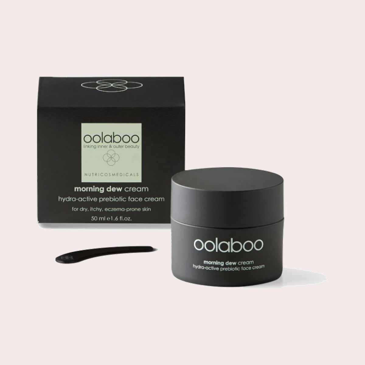 Oolaboo Morning Dew Hydra-Active Prebiotic Face Cream, hydraterende crème voor de droge, gevoelige huid