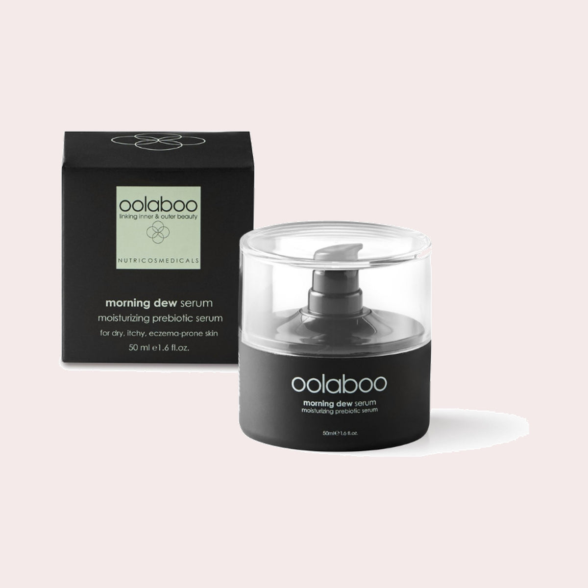 Oolaboo Morning Dew Moisturizing Prebiotic Serum, hydraterend serum voor de droge, gevoelige huid
