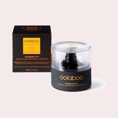 Oolaboo Saveguard Goodbye Redness & Sensitivity Nutrition Elixir, kalmerend elixir voor de rode, gevoelige huid
