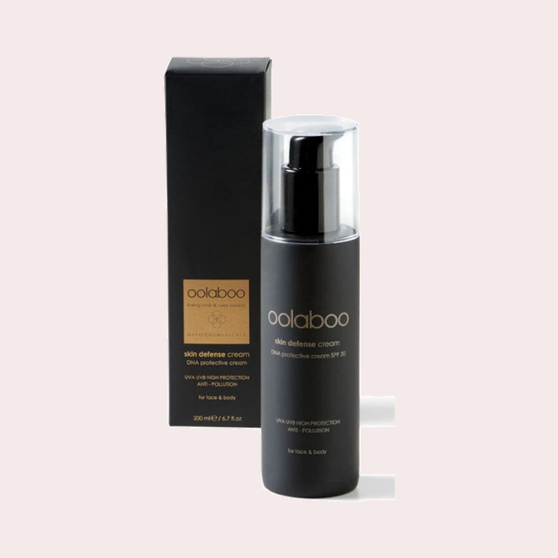 Oolaboo Skin Defense DNA Protective Cream SPF 30, zonnecrème voor gezicht en lichaam tegen uv en pollutie