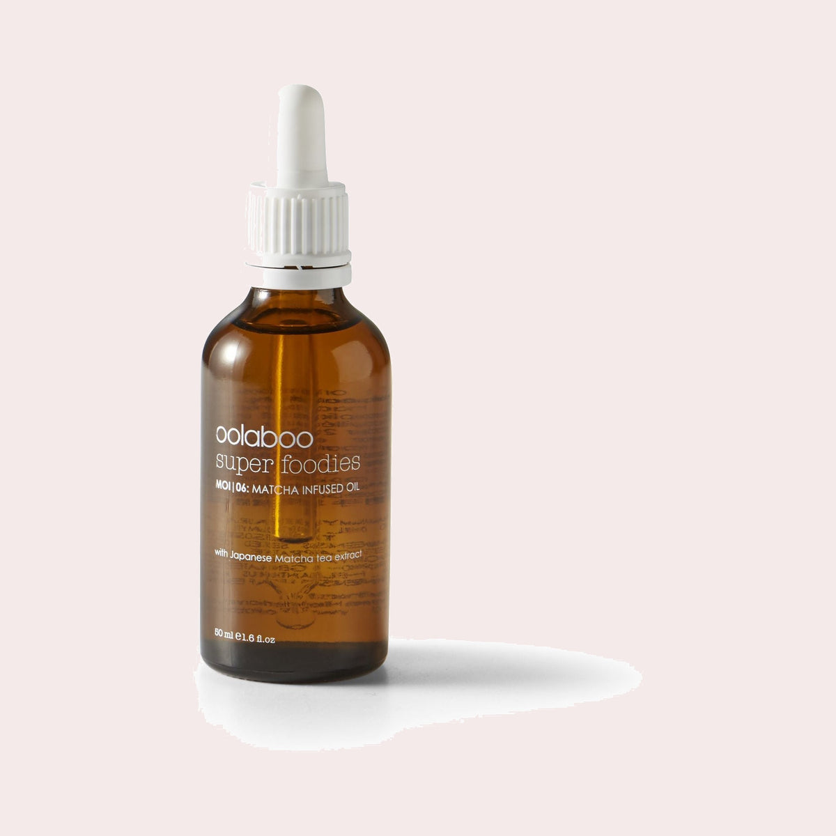 Oolaboo Super Foodies Matcha Infused Oil, haarolie voor glans en soepel haar