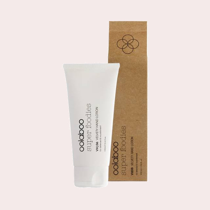 Oolaboo Super Foodies Velvety Hand Lotion, hydraterende handcrème die niet vet aanvoelt