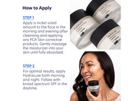 pca skin hydraluxe intensieve hydratatie tegen fijne lijntjes how to use