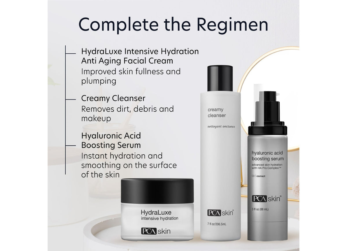 pca skin hydraluxe intensieve hydratatie tegen fijne lijntjes routine