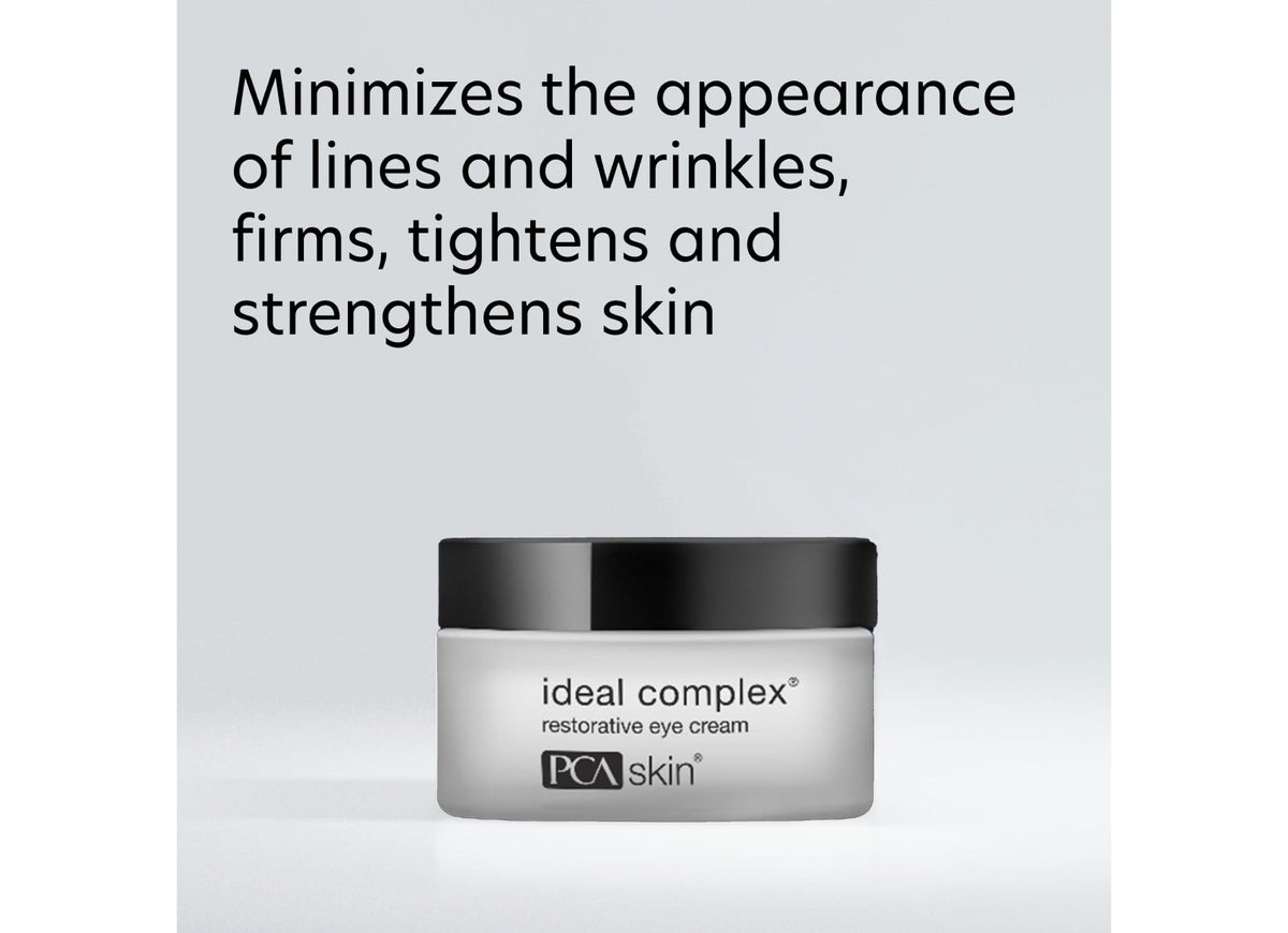 pca skin ideal complex eye cream werking tegen fijne lijntjes rimpels en kraaienpootjes
